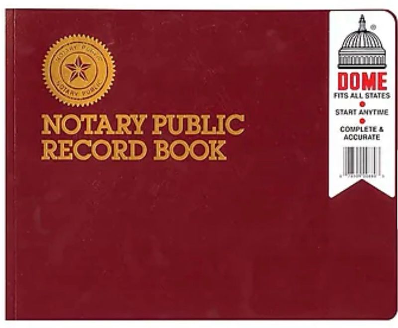 Notary Public Journal