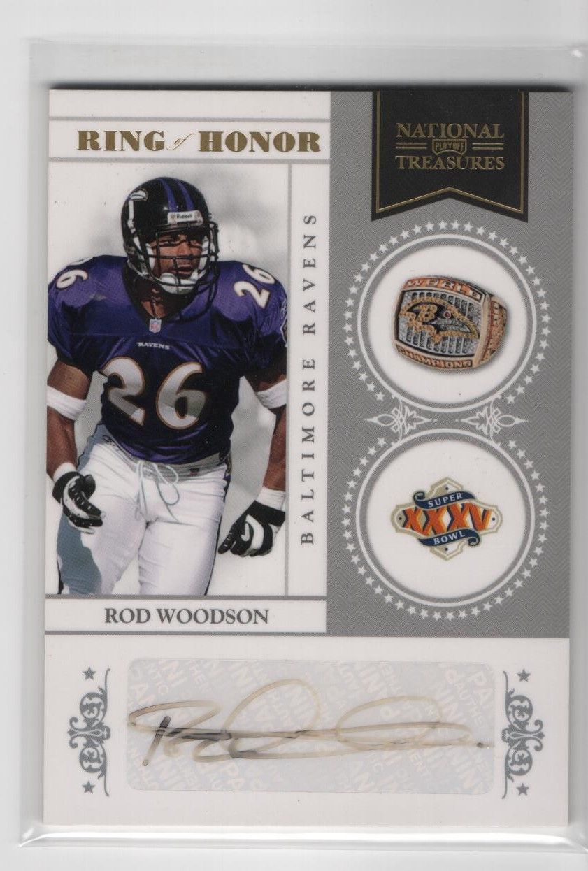Rod Woodson -Auto #39 (RAW) 35/35