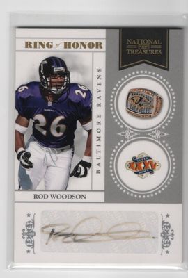Rod Woodson -Auto #39 (RAW) 35/35