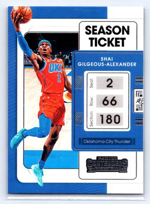 Shai Gilgeous-Alexander #85 - Blue