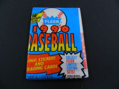 1990 Fleer Baseball Sealed Pack