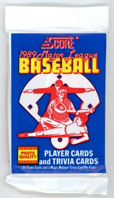 1990 Score Baseball Sealed Pack