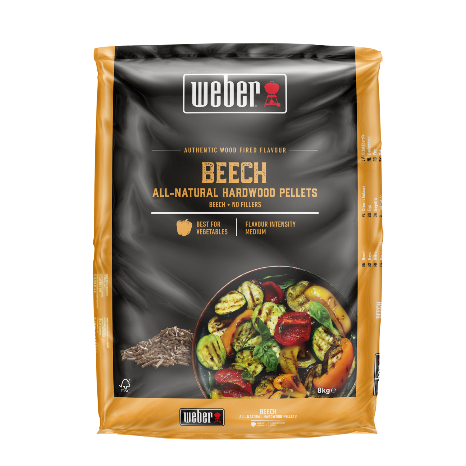 Houtpellets Beech 8 kg