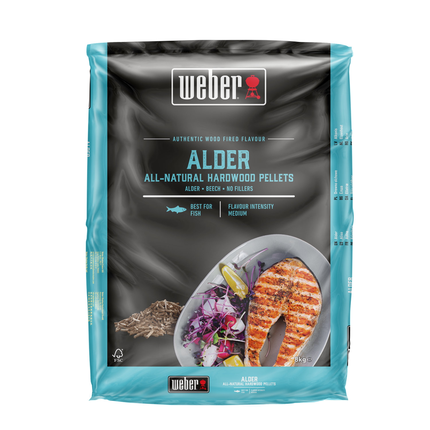 Houtpellets Alder 8 kg