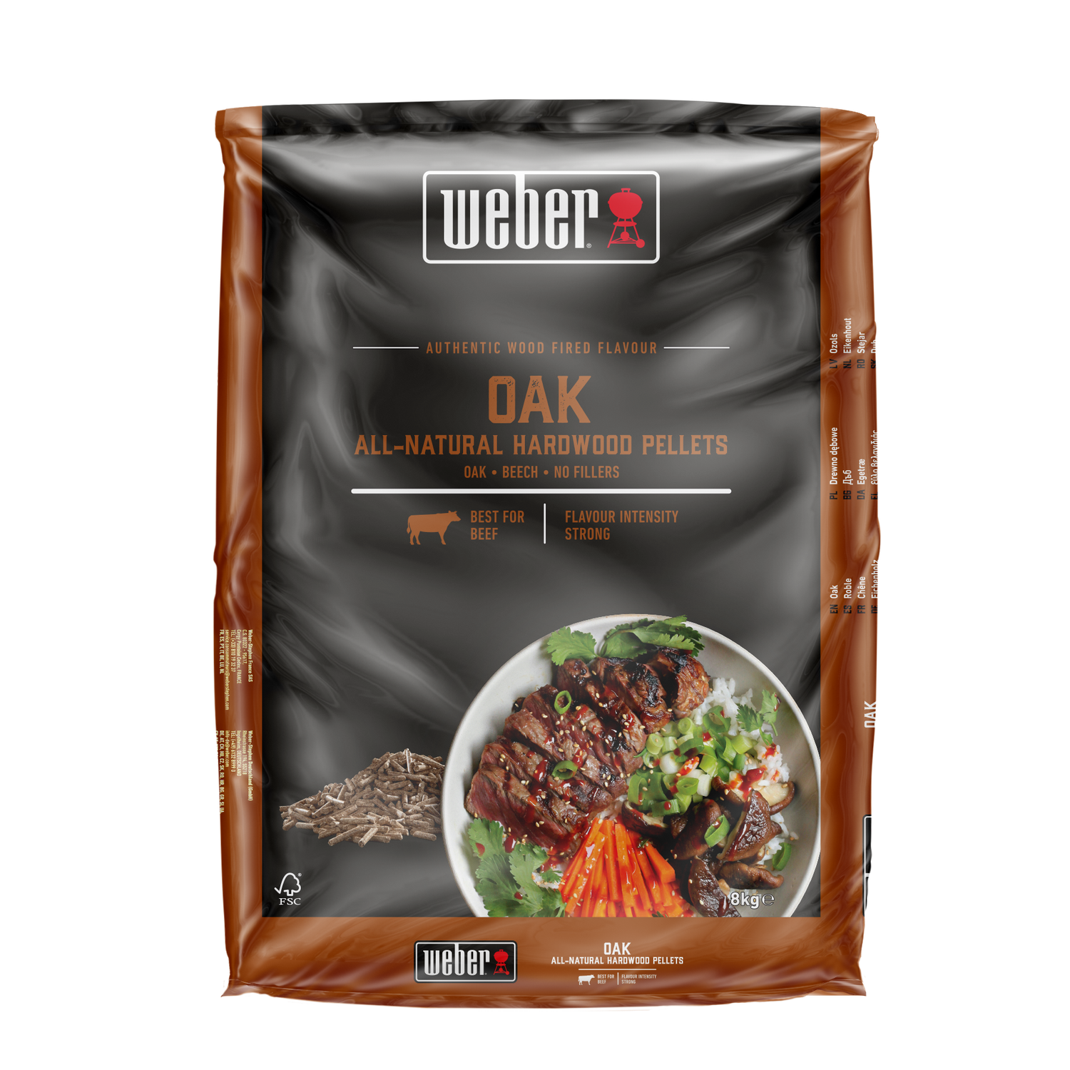 Houtpellets Oak 8 kg