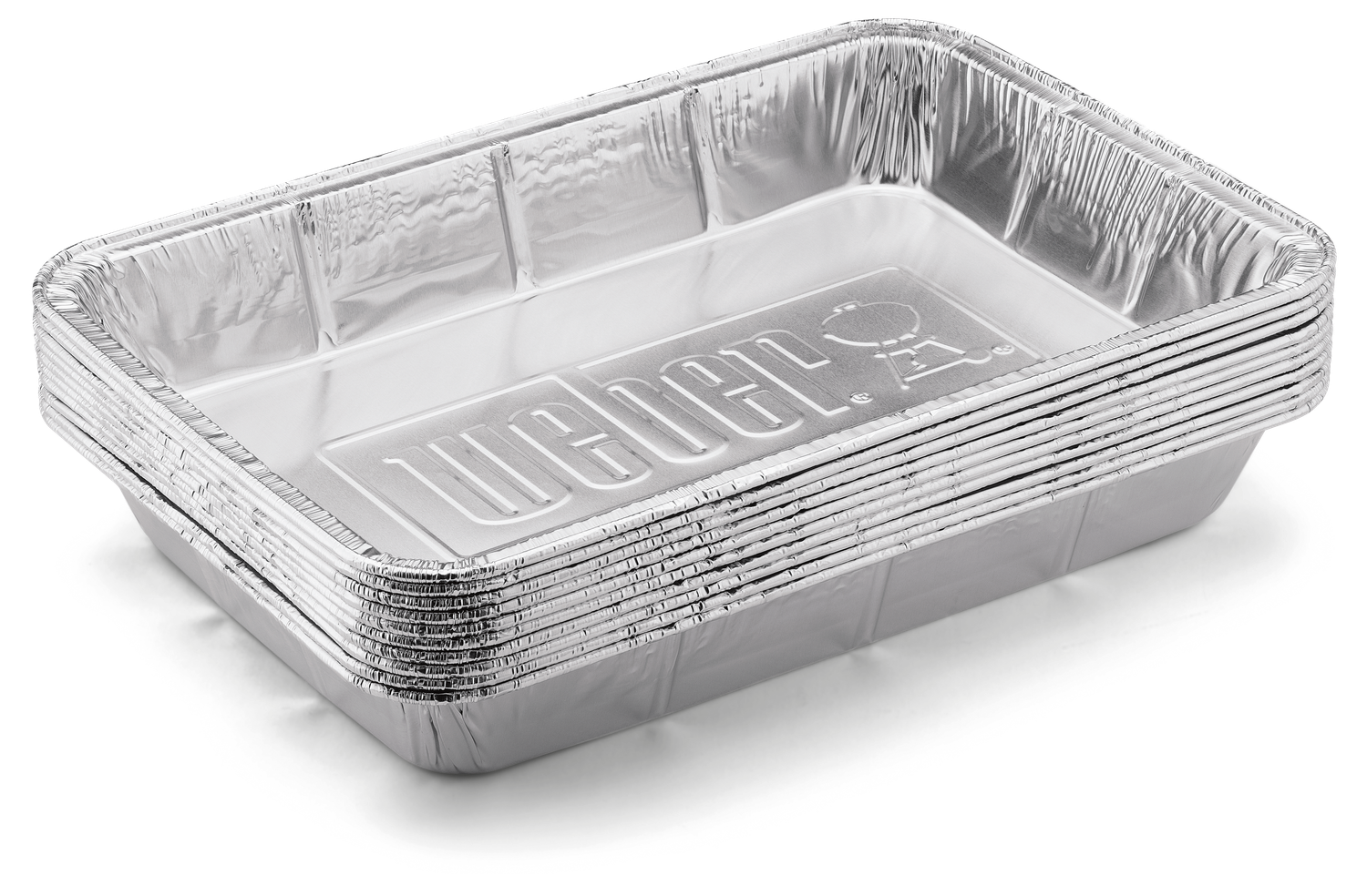 Aluminium lekbakjes groot, set van 10 stuks