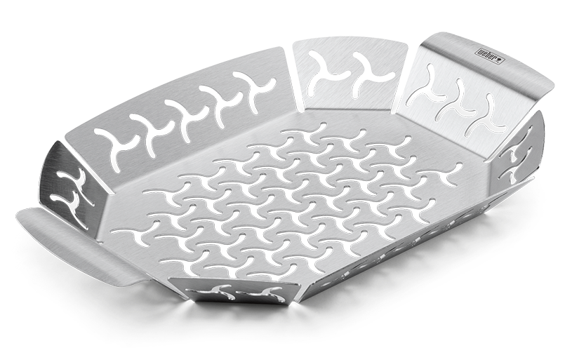 Grillkorf klein RVS