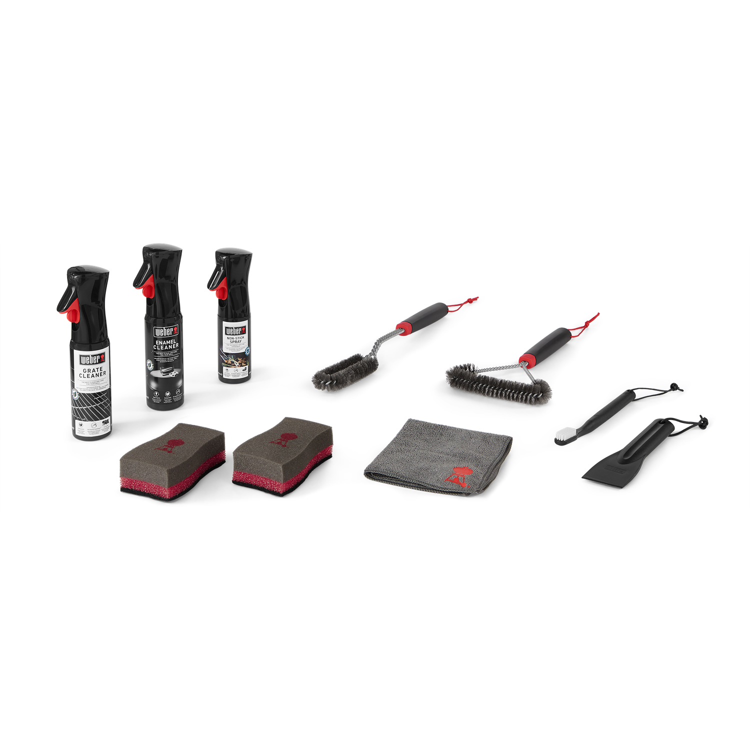 Reinigingsset voor geëmailleerde gasbarbecues 1 x 6277, 1 x 6279, 1 x 6202, 1 x 17684, 1 x 17685 1 x 17688, 1 x 17689, 1 x 17875