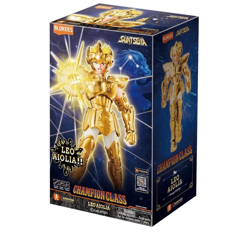 Blokees Saint Seiya Champion Class CC02 Leo Aiolia Model Kit Action Figure EN