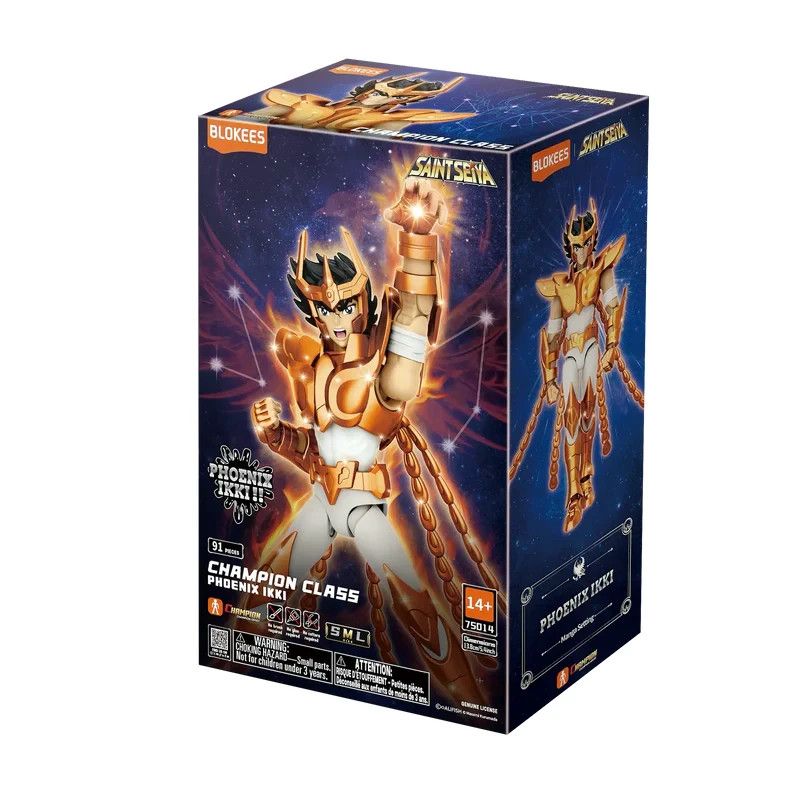 Blokees Saint Seiya Champion Class CC12 Phoenix Ikki Model Kit Action Figure EN