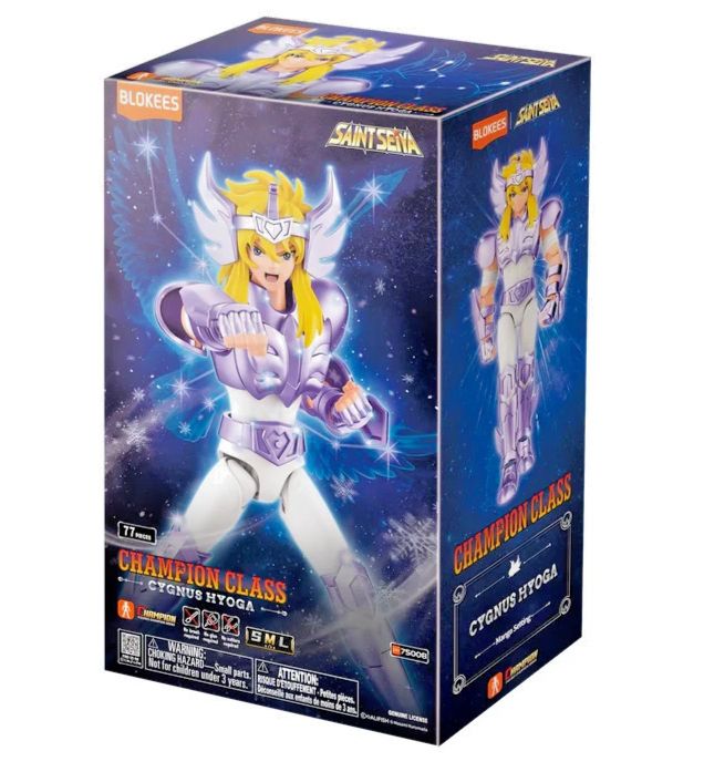 Blokees Saint Seiya Champion Class 07 Cygnus Hyoga Model Kit Action Figure EN
