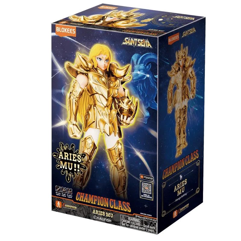 Blokees Saint Seiya Champion Class CC02 - Aries Mu - Model Kit Action Figure EN