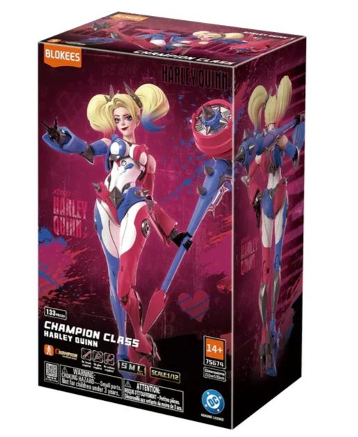 Blokees DC Champion Class Series - Harley Quinn - Model Kit Action Figure