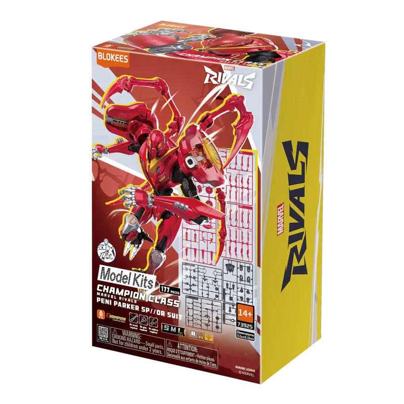 Blokees Marvel Rivals Champion Series Peni Parker SP\\DR SUIT Deluxe Model Kit!