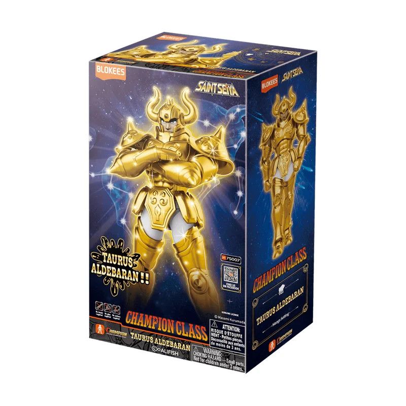 Blokees Saint Seiya Champion Class CC06 Taurus Aldebaran Model Kit Action Figure