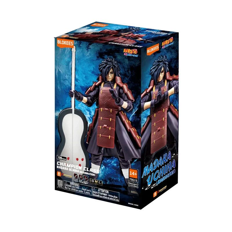 Blokees Naruto Shippuden Madara Uchiha Champion Class 05 Model Kit Action Figure
