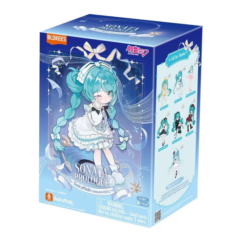 BLOKEES Hatsune Miku DaaLaMode Sonata Prologue Blind Box Model Kit / Figure Doll