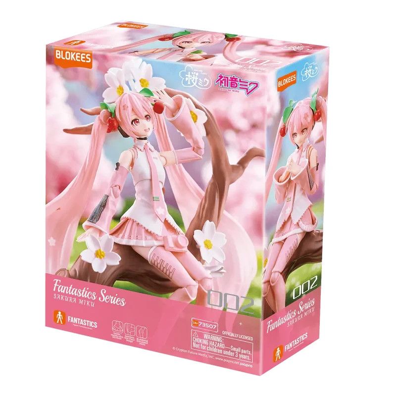Blokees Hatsune Miku Fantastics Series 002 - SAKURA Edition Figure Model Kit ENG