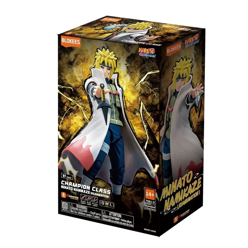 Blokees Naruto Shippuden Minato Namikaze Champion Class 03 Model Kit Figure