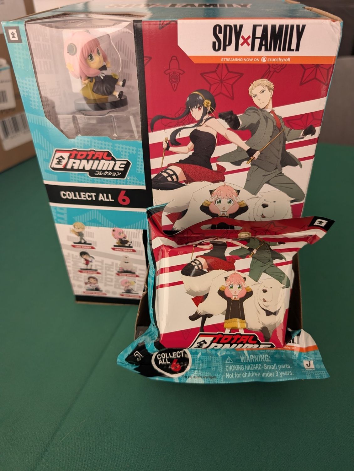 Spy x Family Total Anime Mini Figure Blind Bag Box Sealed Unopened FREE SHIPPING