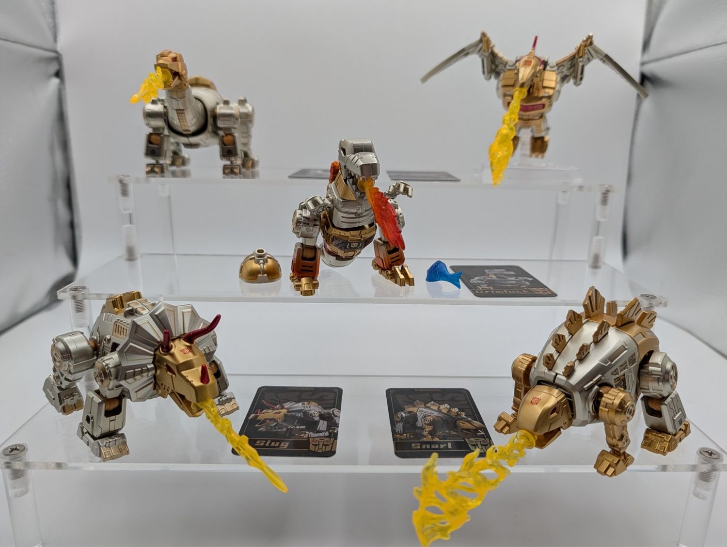 Blokees Transformers 2026 Yearly Version Dinobot Desertion Model Kit Gold Set EN