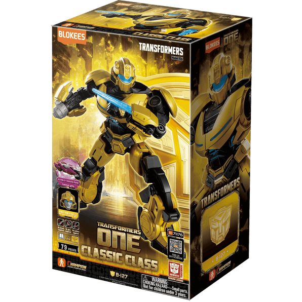 Blokees Transformers One Classic Class 15 B-127 Bumblebee Model Kit U.S. EN!