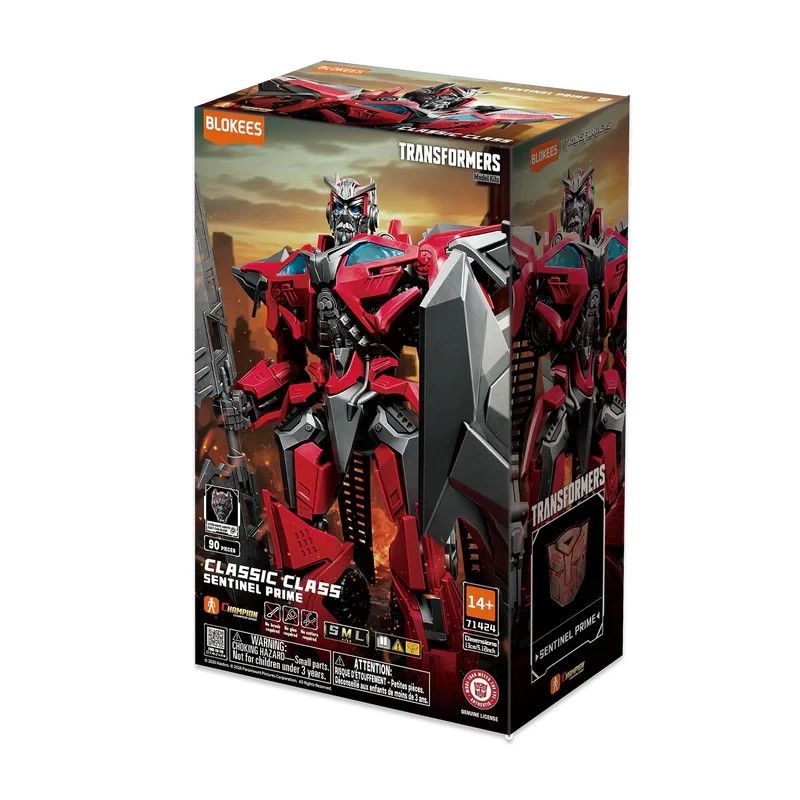 Blokees Transformers Classic Class - Sentinel Prime Bayverse Model Kit English