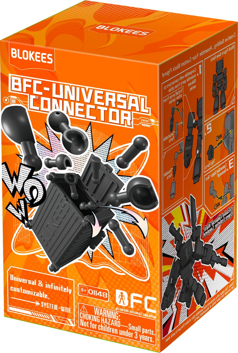 Blokees BFC Universal Connector Kit - For Champion, Classic, Action Edition, Etc
