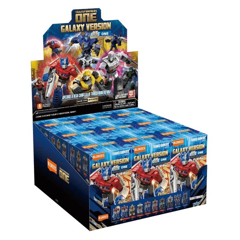 Blokees Transformers Galaxy Version 5 05 TFONE Sealed Box of 9 Blind Packs