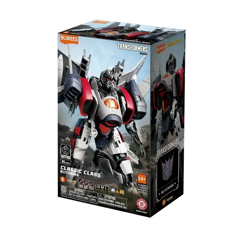 Blokees Transformers Classic Class - Blitzwing CC25 Bumblebee Movie Model Kit EN