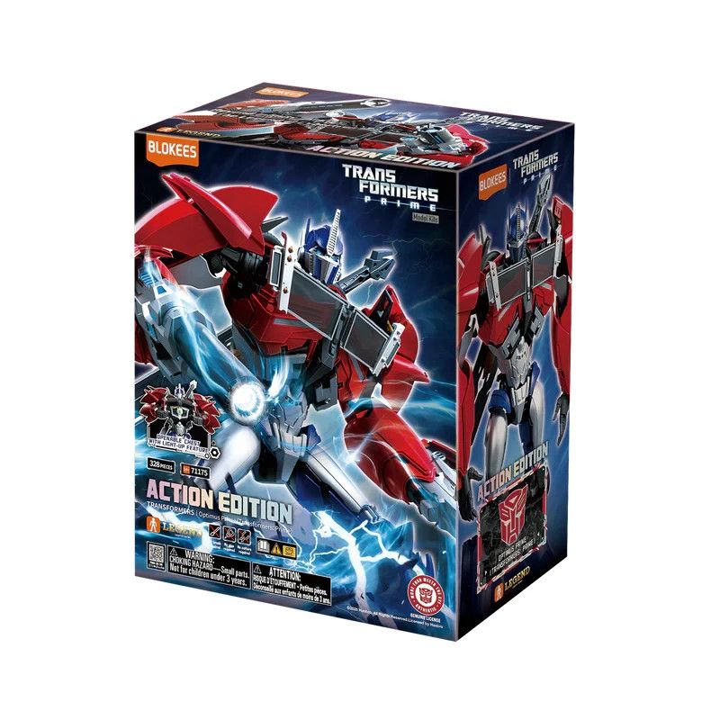 Blokees Transformers Action Edition 06 TF PRIME Optimus Prime Model Kit ENGLISH