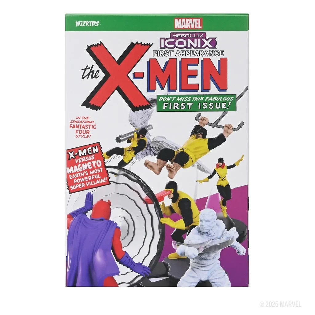 WizKidz Marvel Heroclix Iconix - First Appearance of the X-Men New in Sealed Box
