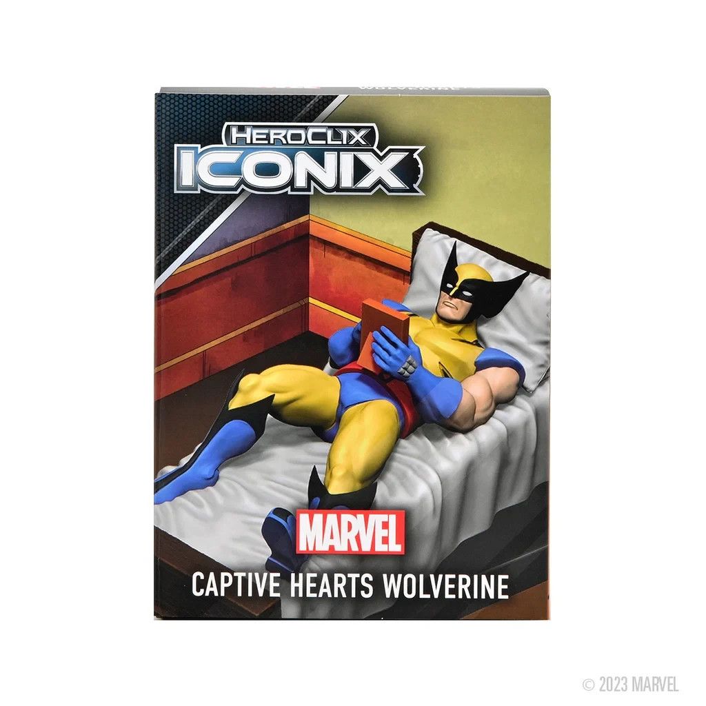 WizKidz Marvel Heroclix Iconix - Captive Hearts Wolverine - New in Sealed Box