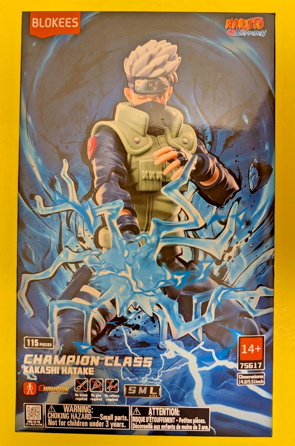 Blokees Naruto Shippuden Kakashi Hatake Champion Class CC 06 Model Kit Figure