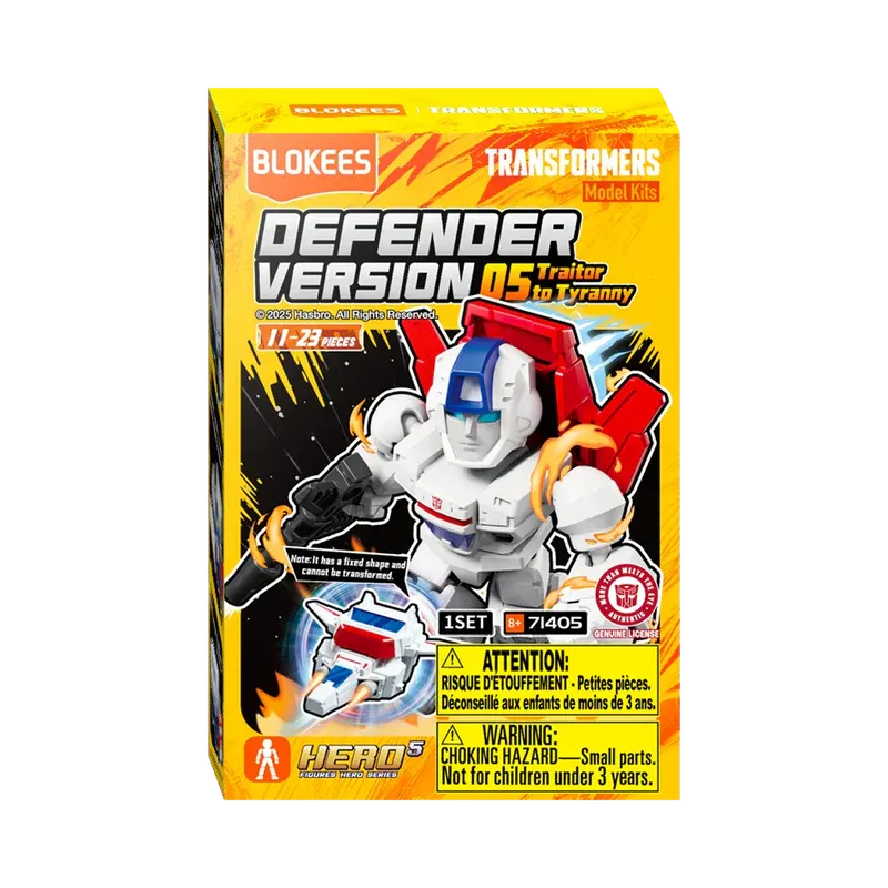 Blokees Transformers Defender Version 5 DV05 Blind Box Traitor to Tyranny