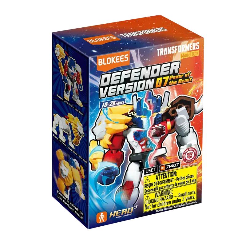 Blokees Transformers Defender Version 7 DV07 Blind Box Power of the Beast