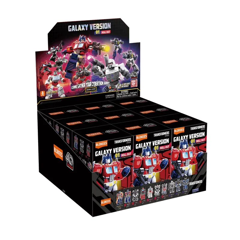 Blokees Transformers Galaxy Version 1 GV01 Roll Out Sealed Case