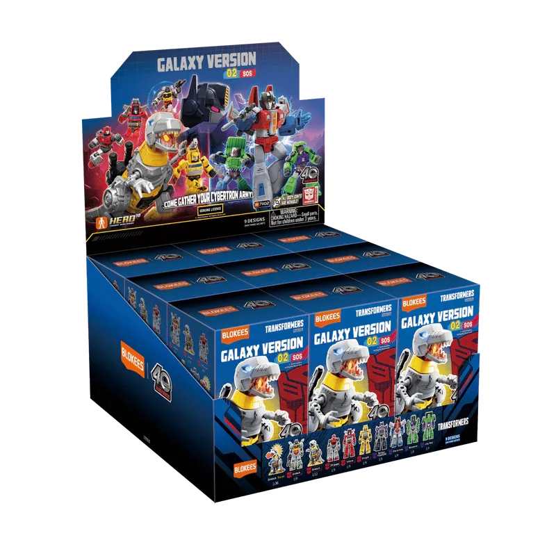 Blokees Transformers Galaxy Version 2 GV02 SOS Sealed Case