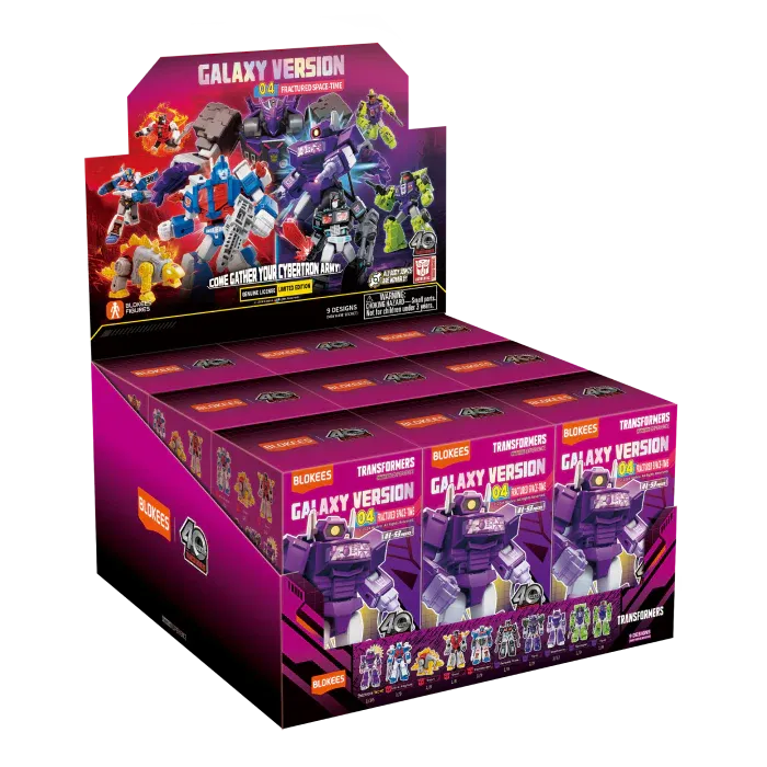 Blokees Transformers Galaxy Version 4 GV04 Fractured Space Time Sealed Case