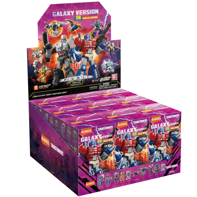 Blokees Transformers Galaxy Version 6 GV06 Parallel Univers Sealed Case