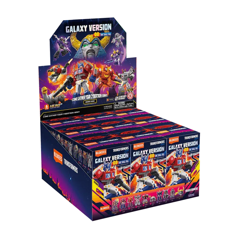 Blokees Transformers Galaxy Version 8 GV08 One Shall Fall Sealed Case