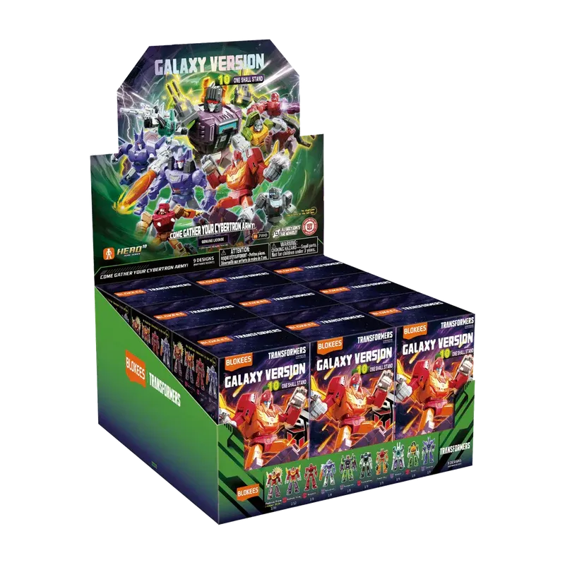 Blokees Transformers Galaxy Version 10 GV10 One Shall Stand Sealed Case