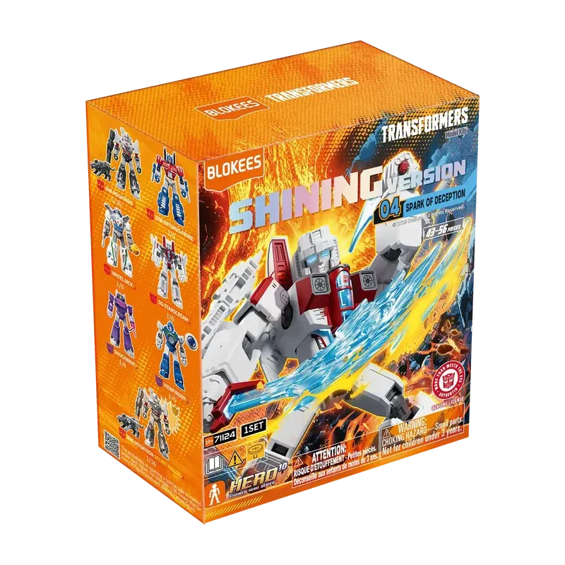 Blokees Transformers Shining Version 4 SV04 Blind Box Spark of Deception