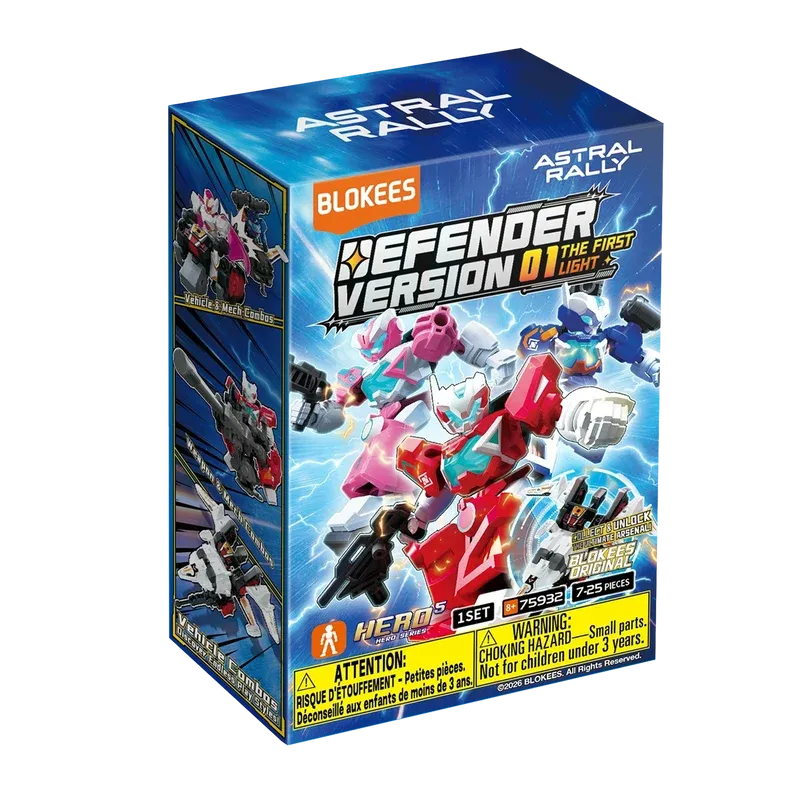Blokees Astral Rally Defender Version 1 DV01 Blind Box The First Light