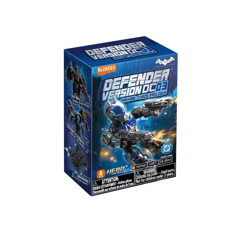 Blokees DC Defender Version 3 DV03 Blind Box Arkham: Chaos Prologue