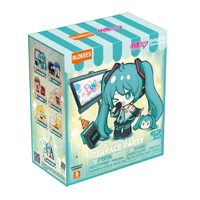 Blokees Hatsune Miku DaaVibe 01 Terrace Party Blind Box