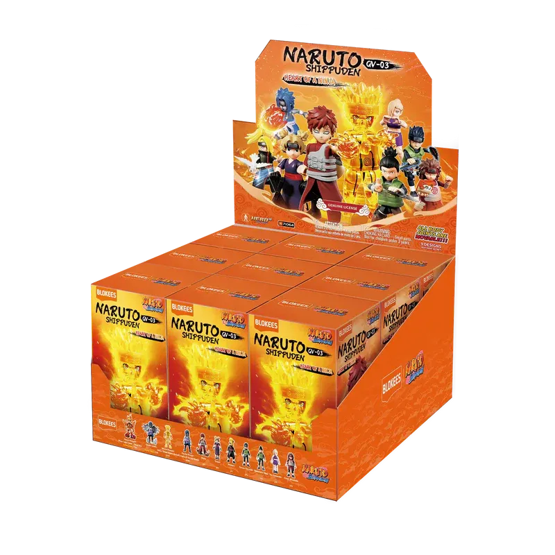 Blokees Naruto Shippuden Galaxy Version 3 GV03 Heart of a Ninja - Sealed Case