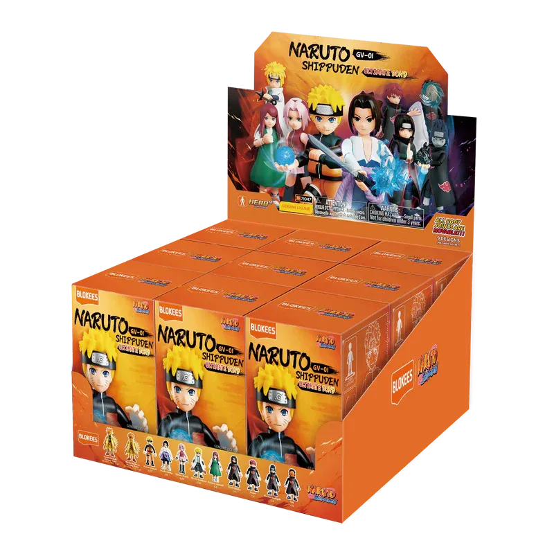 Blokees Naruto Shippuden Galaxy Version 1 GV01 Ultimate Bond - Sealed Case