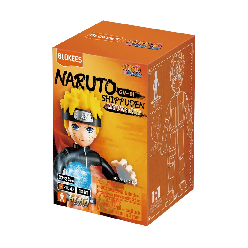 Blokees Naruto Shippuden Galaxy Version 1 GV01 Ultimate Bond - Blind Box