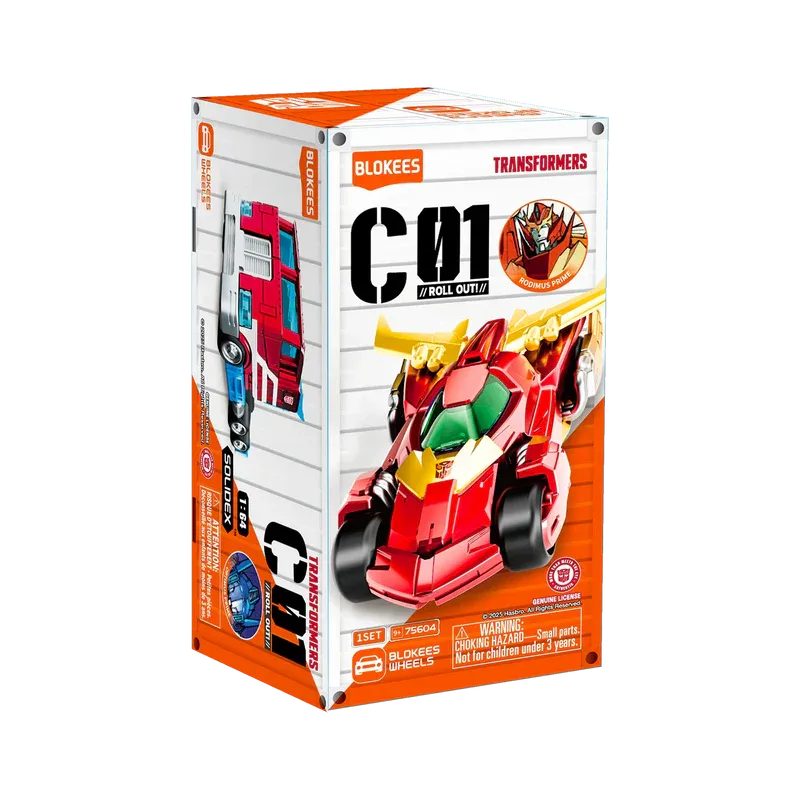 Blokees Transformers Wheels 1 C1 Blind Box Roll Out
